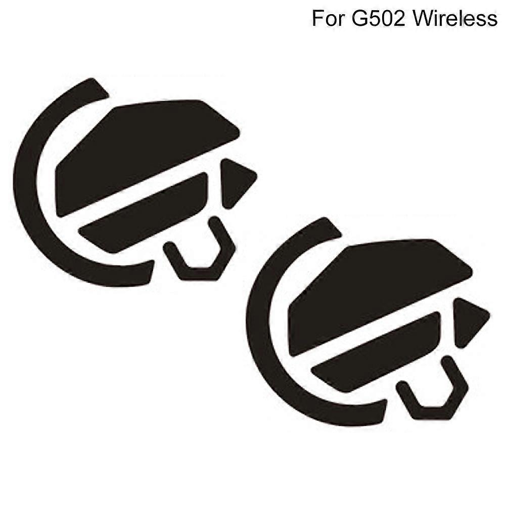 2 Sets Wireless/Wired Mouse Skates Pads Protective Cover Case for Logitech G502