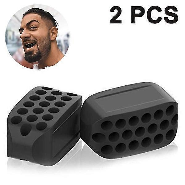 2pcs Facial Exerciser Muscle Exerciser Neck Exerciser Jaw Trainer Face