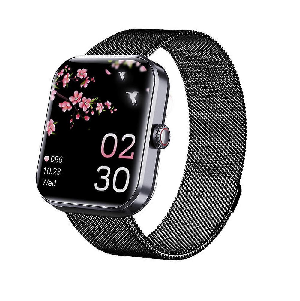 Smart Watch Miehet Naisten Fitness Tracker Uni sykemittari Android iOS