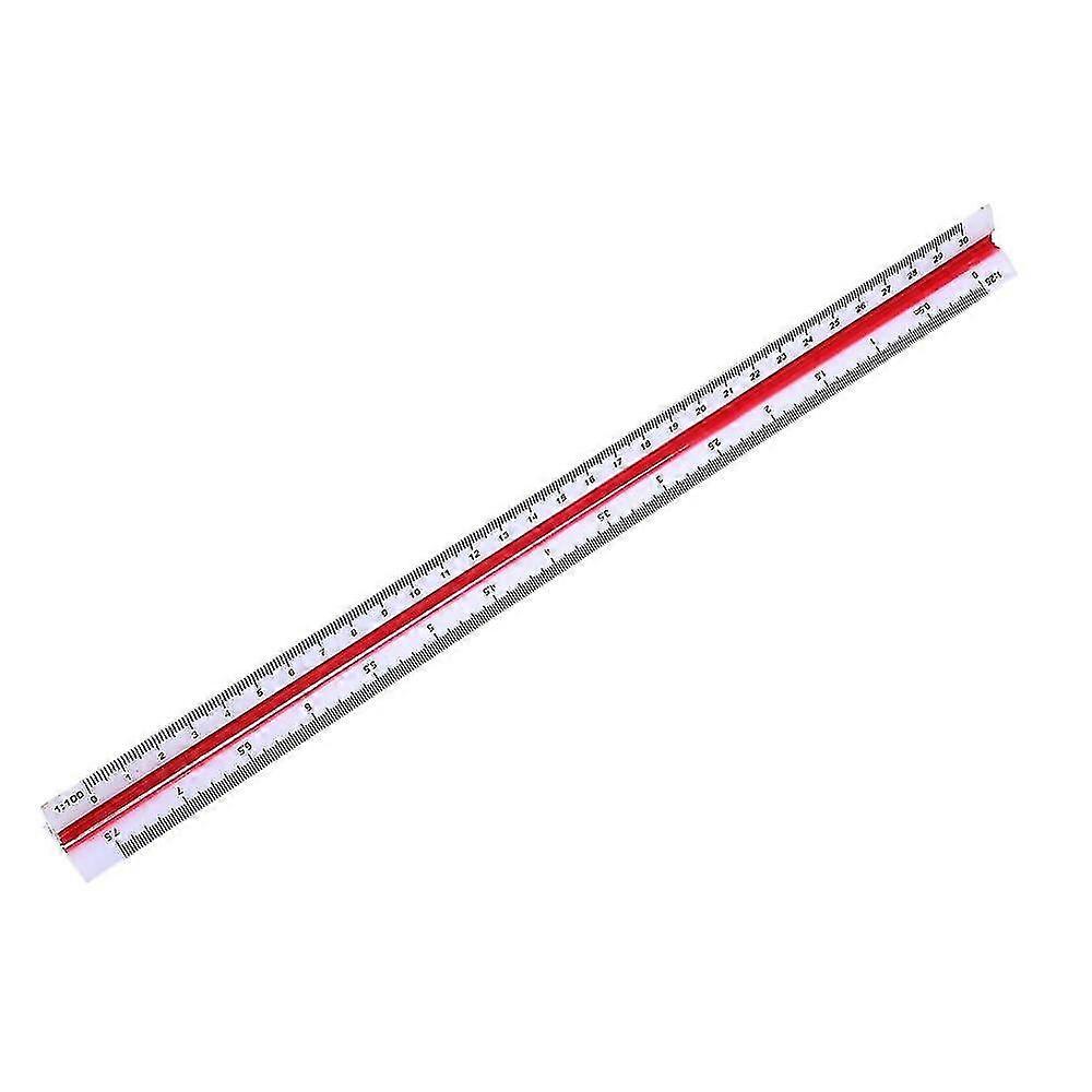 1:20 1:25 1:50 1:75 1:100 1:125 Plastic Triangular Scale Ruler