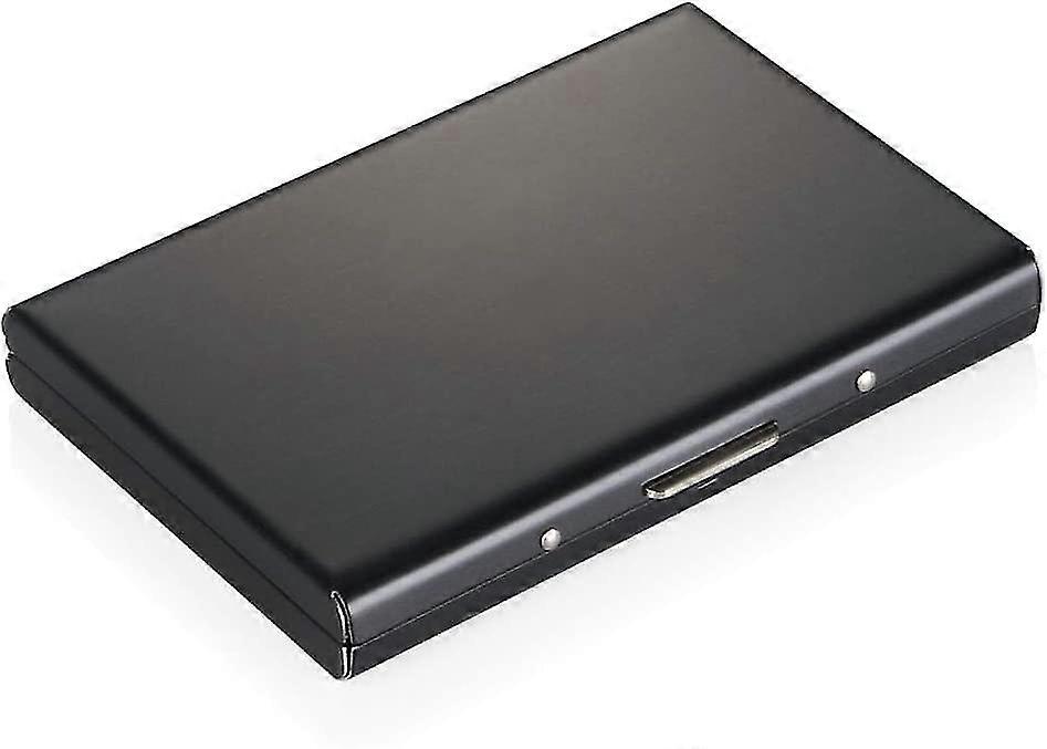 Metal Business Credit Card Holder With Rfid Blocking Technology.cool Slim Metal