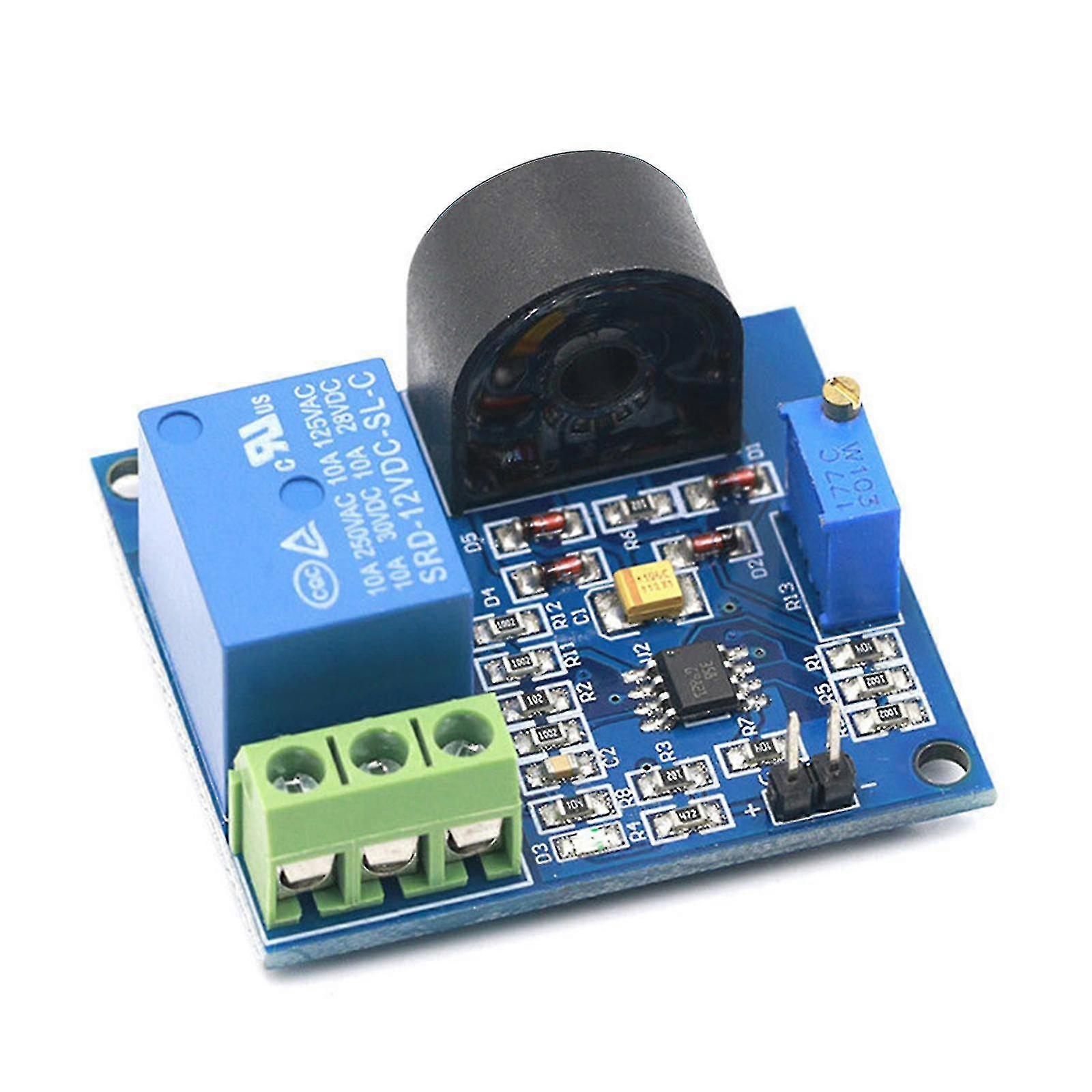 For Dc 12v 5a Overcurrent For Protection Relay Module Ac Current Detection Board