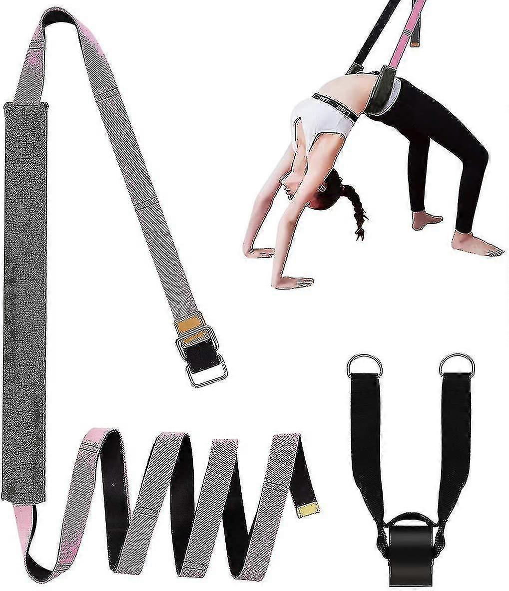Yoga Stretching Strap Back Bend Assist Trainer With Door Anchor
