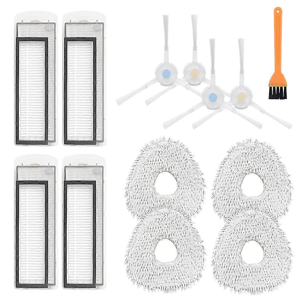 For Cloud Whale Narwal T10 Robot Sweeping Accessories Side Brush Filter Mop Cleaning Brush