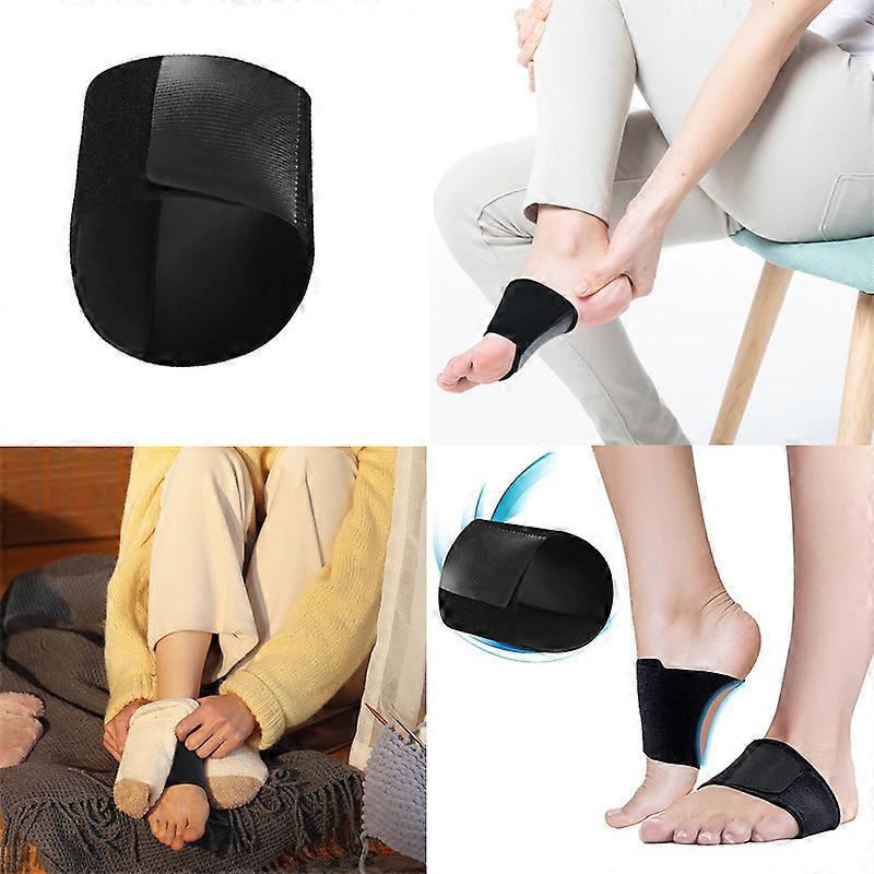 Pair Arch Support Bands Flat Foot