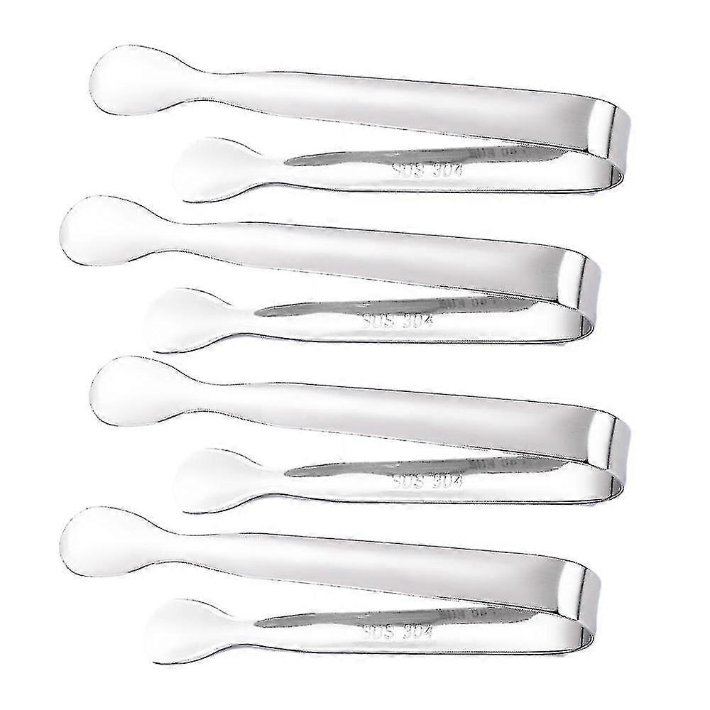 Mini Serving Tongs,sugar Cube Tongs Appetizer Tongs,set Of 4