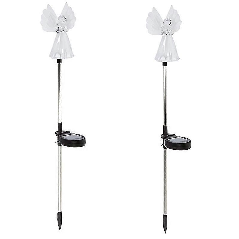 Solar Light Angel Shape 2 Pack