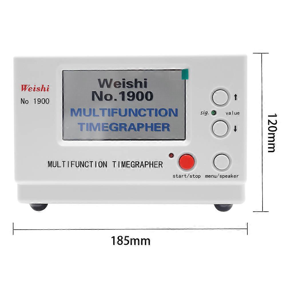 WeiShi No.1900 Multifunctional Professional Timegrapher Precise Mechanical Watch Test Repairing Tool Instrument