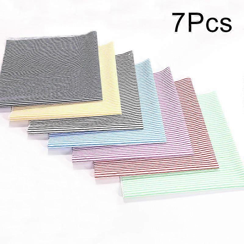 7pcs Flower Pattern Patchwork Fabric Printed Cotton Fabric Pure Cotton Floral Patchwork