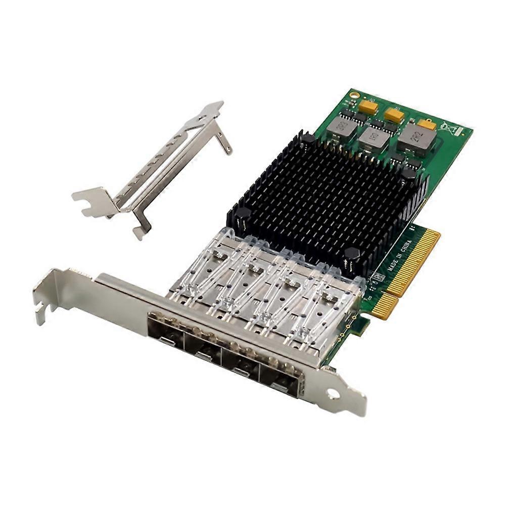 PClE X8 BCM57840 4-Port-Server-Netzwerkkarte 10G SFP+ Glasfaser-Netzwerkkarte PCI-Ethernet-Netzwerkkarte