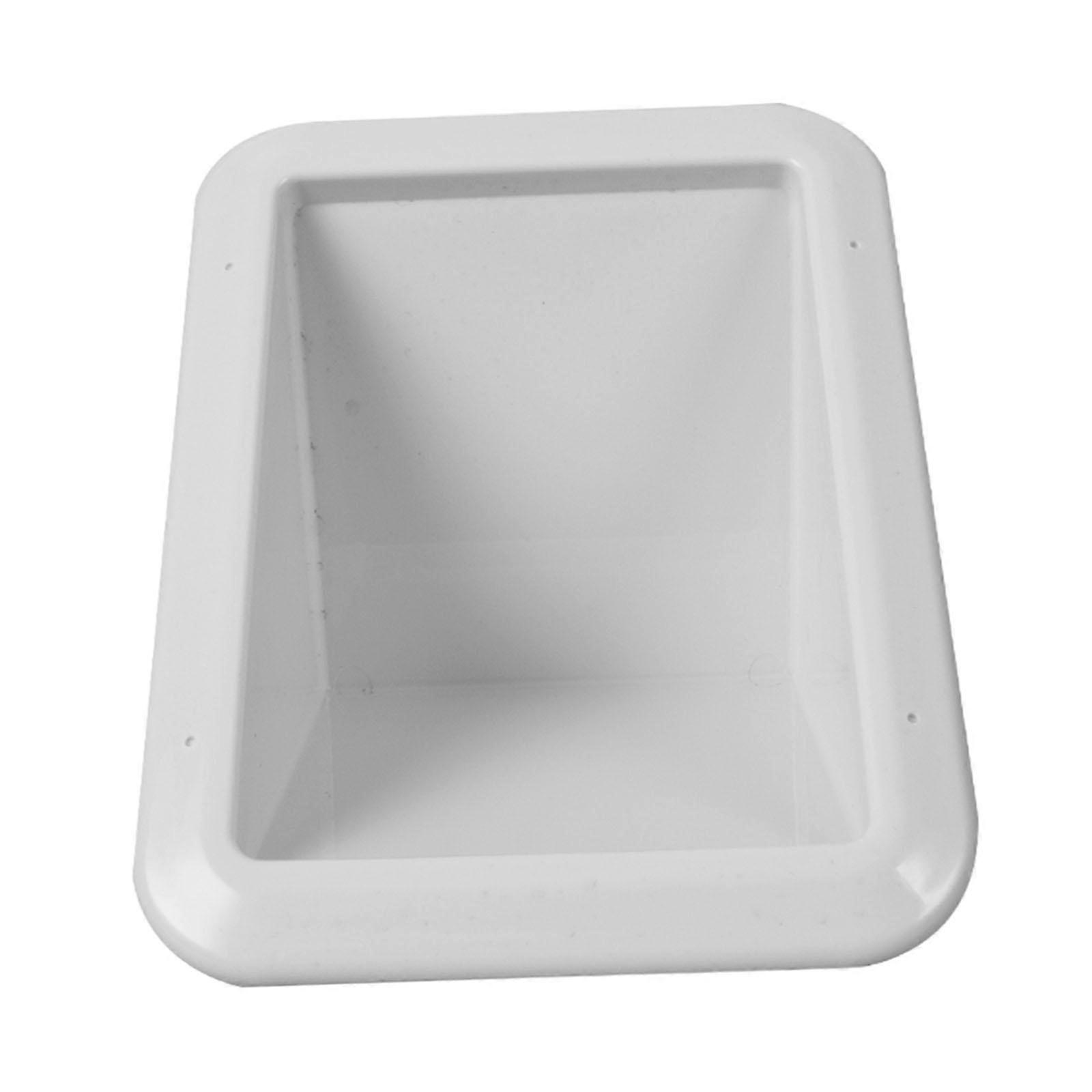 Boat Deck Fill Filler Embedded Box for Smoother Refueling RV Fill Fuel Cover without Cover