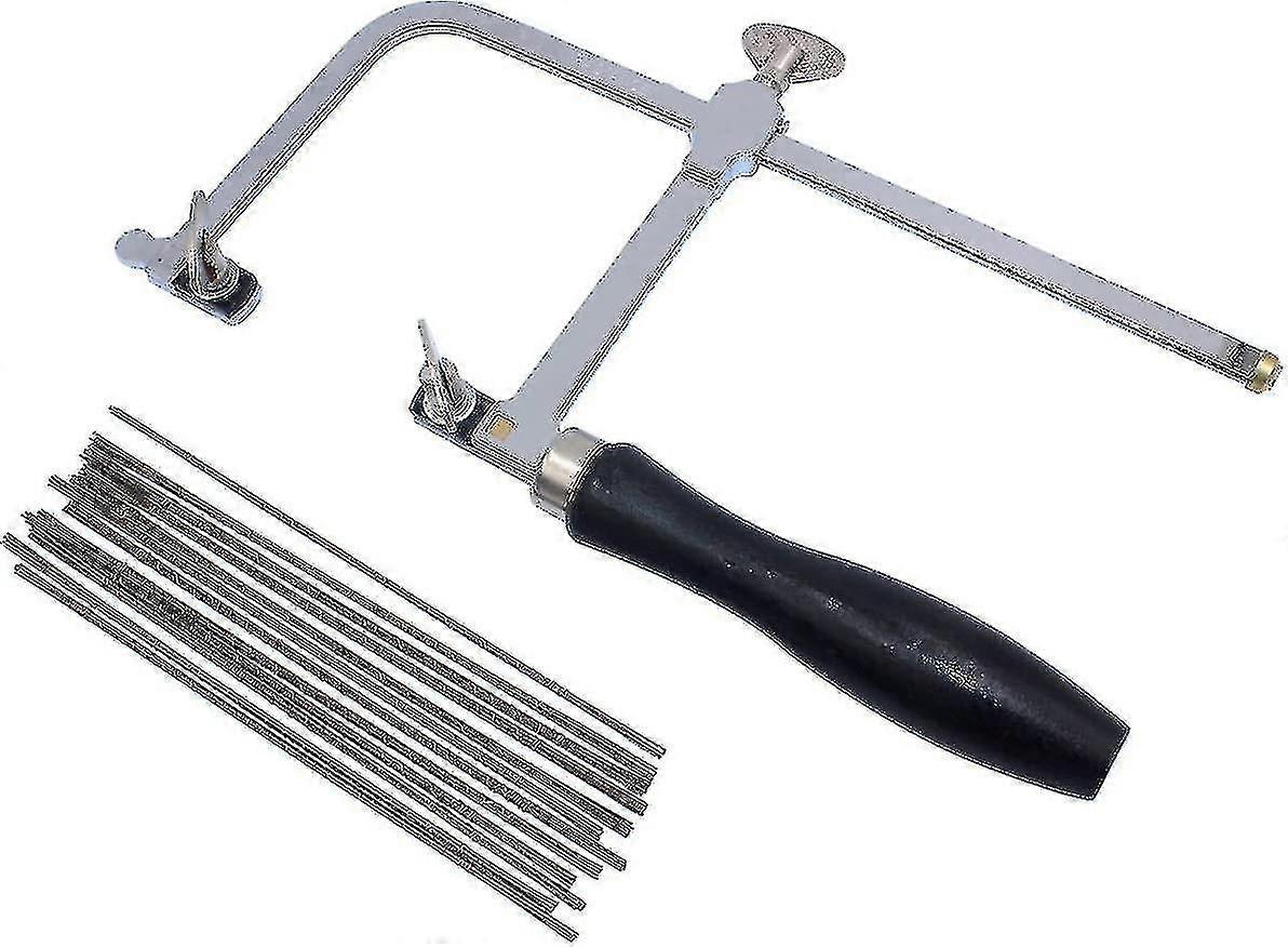 إطار المنشار الصائغ قابل للتعديل مع 144 شفرة المهنية صنع المجوهرات كيت