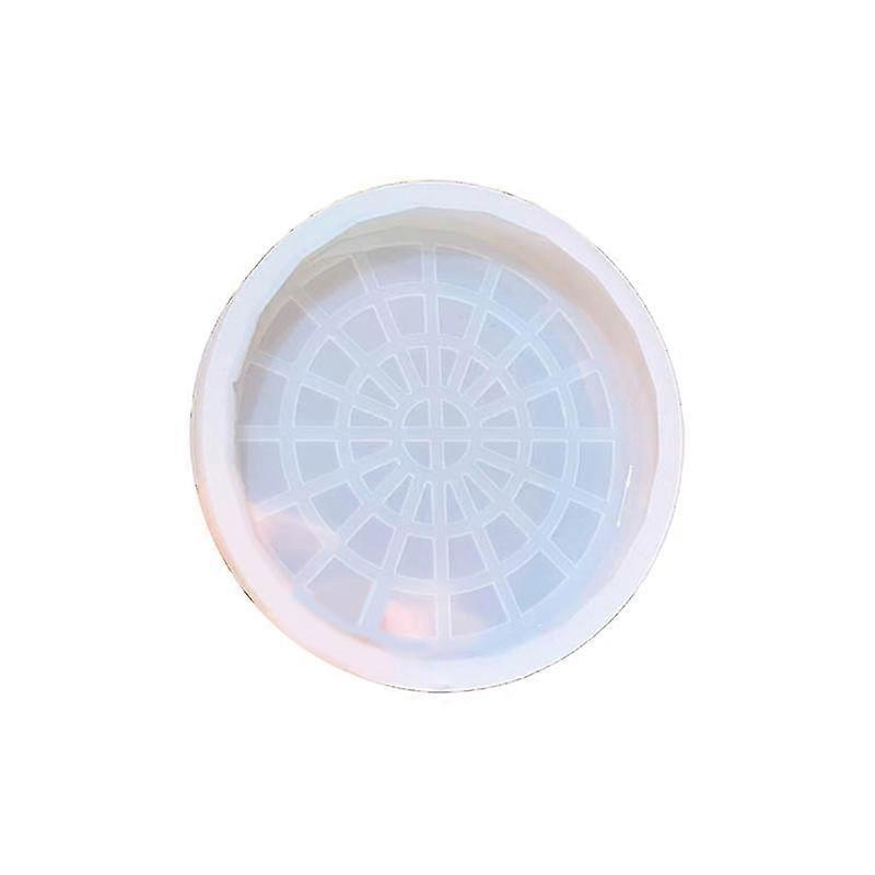 Diy Round/Rectangle Coaster Silicone Mold Eco-Friendly Tray Mold For Casting
