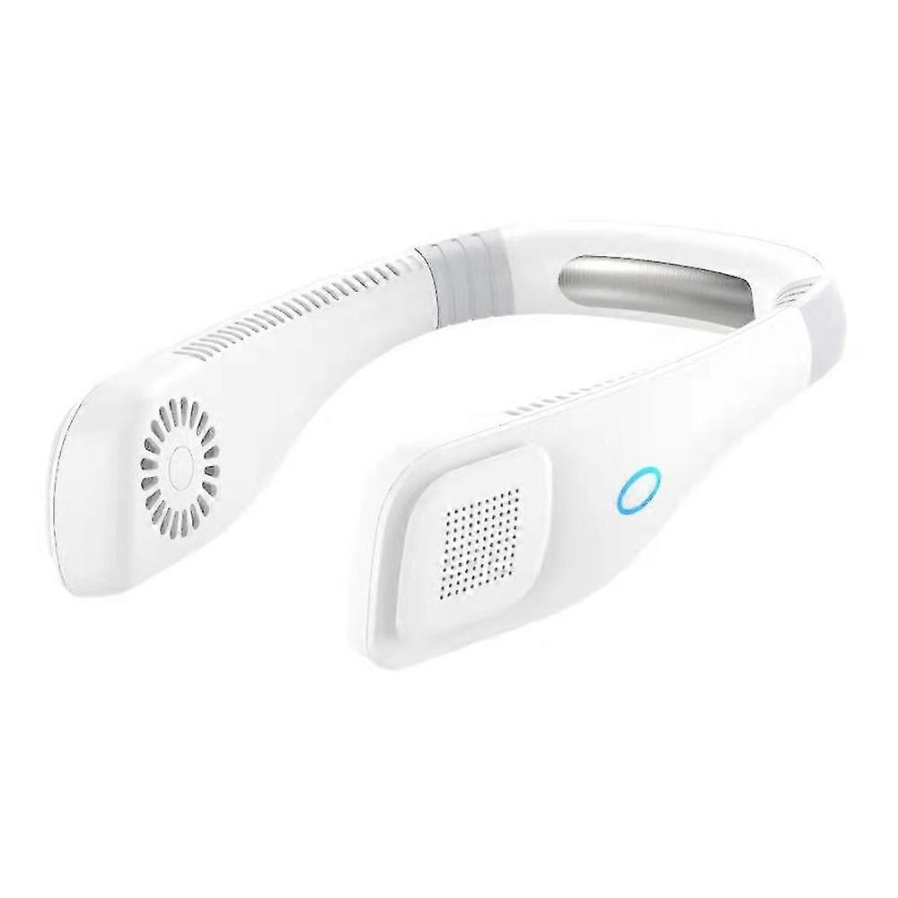Rechargeable USB Neck Fan, 3-Speed Control, Long Runtime, Bladeless