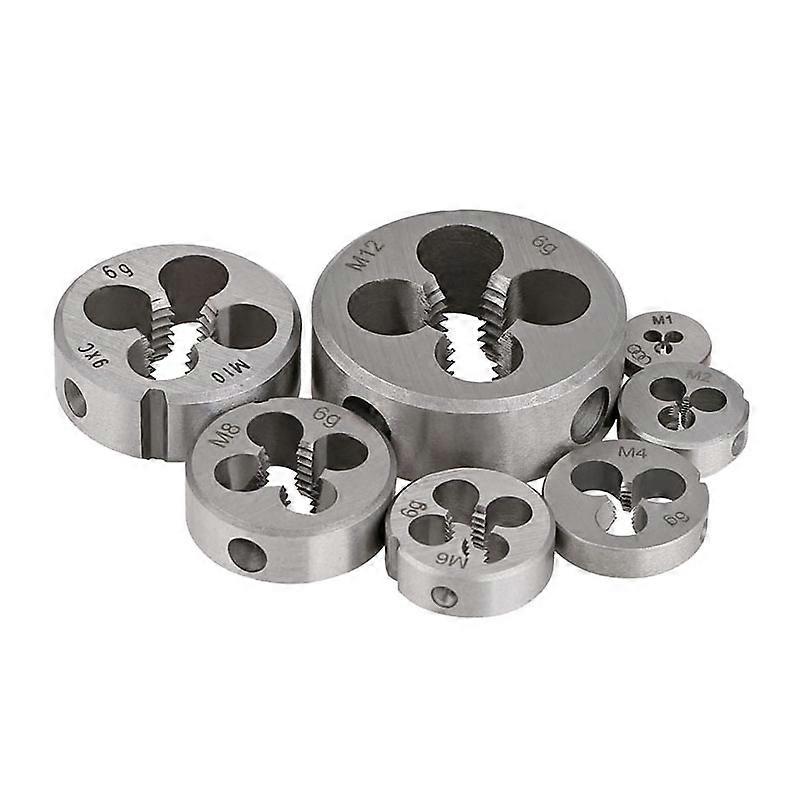 1PCS Round Metric Die M1 M2 M3 M4 to M20 Alloy Steel Taps Circular Die Various Sizes