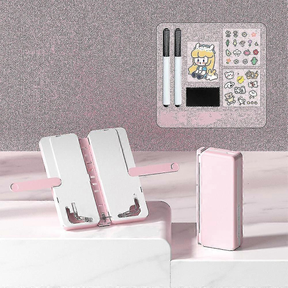 2 In 1 Foldable Reading Bookshf & Pencil Box