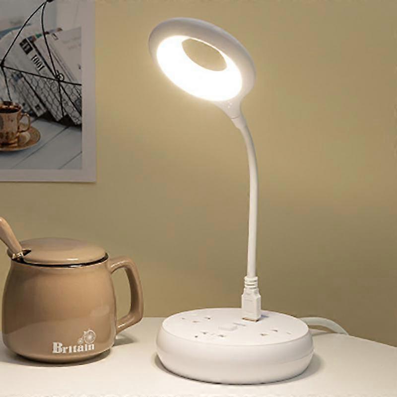USB Plug Lamp LED Eye Protection Reading Light Computer Reading Lamp Mobile Power Charging Book Lamps Mini Night Book Lights