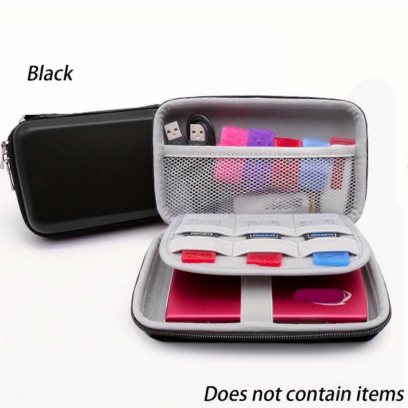 Durable Eva Hard Shell Storage Case for Digital Accessories and Portable Hard Drives - Protects Against Pressure and Impact Damage