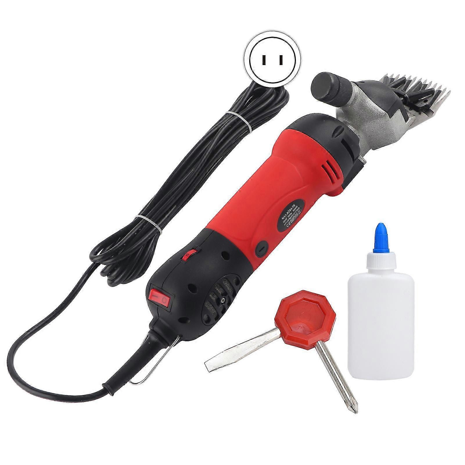 110V US Plug Adjustable Speed Portable Electric Sheep Clipper Wool Shearing Shears for Farm