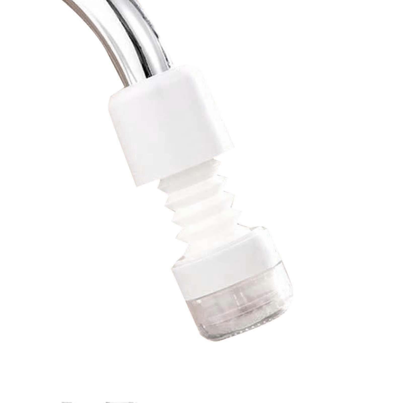 Rotatable Filter Shower Nozzle Extended Water Filter Swivel Head Kitchen Faucet Bubbler Extender