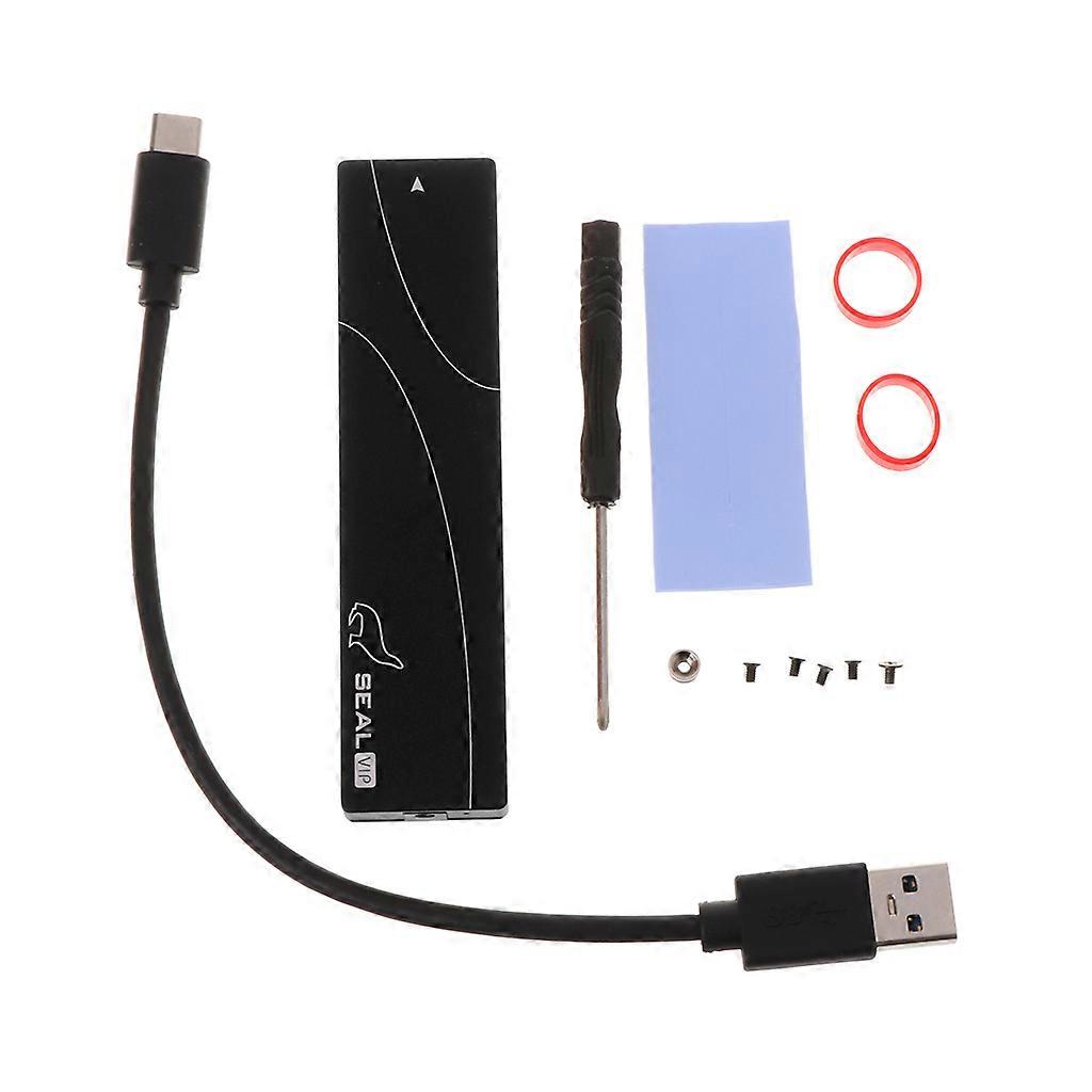 Premium Aluminum USB 3.1 Hard Drive Enclosure for 2.5" Solid State Disk