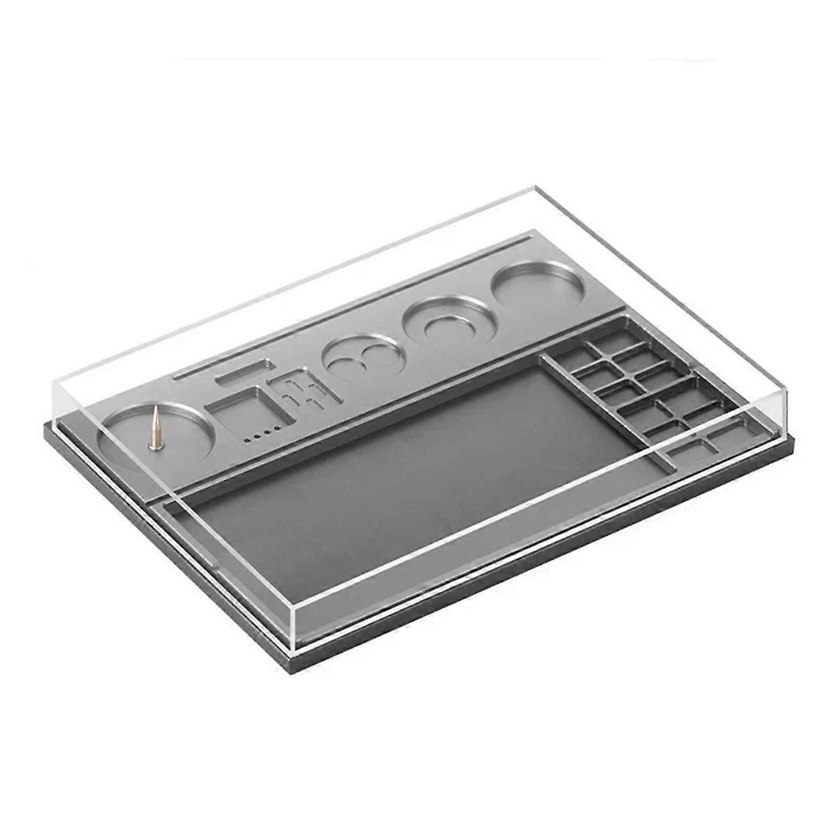 Watch Tool Organizer Watch Repair Tray Watch Parts Storage Box Organizer Watchmaker Repair Tool Storage Tray B