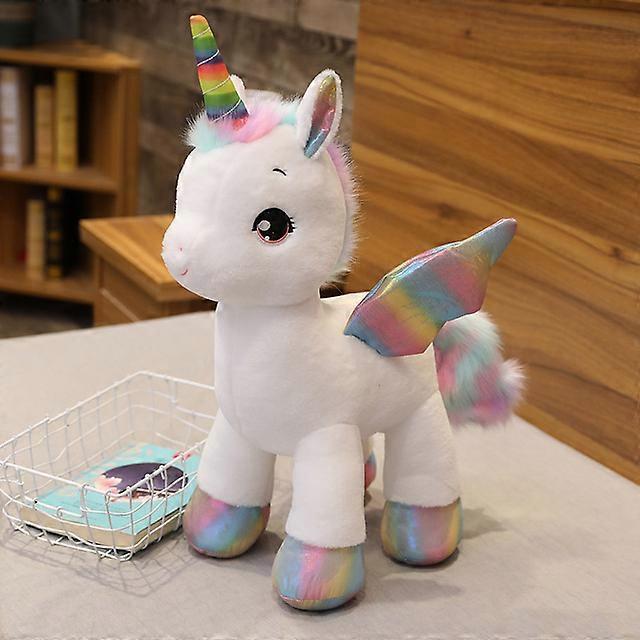 Giant Size Unicorn Plush Toy Soft Stuffed Cartoon Unicorn Dolls Animal Horse Birthday Gift
