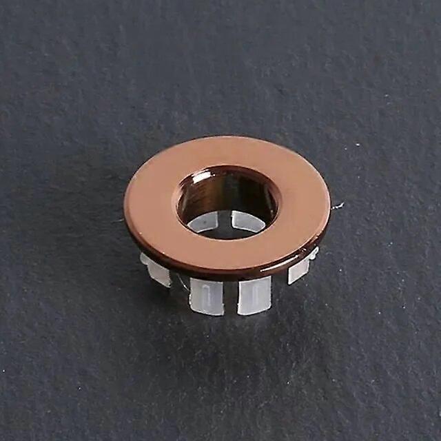 Bathroom Parts Basin Absorb Sink Overflow Hole Plug Copper Decorative Cover Brass Ring Basin Tidy Insert Replacement Accessories