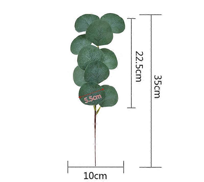 Artificial Eucalyptus Leaves Stems Eucalipto Branches Artificial Plants for Floral Bouquets Wedding Holiday Greenery Decor Arti