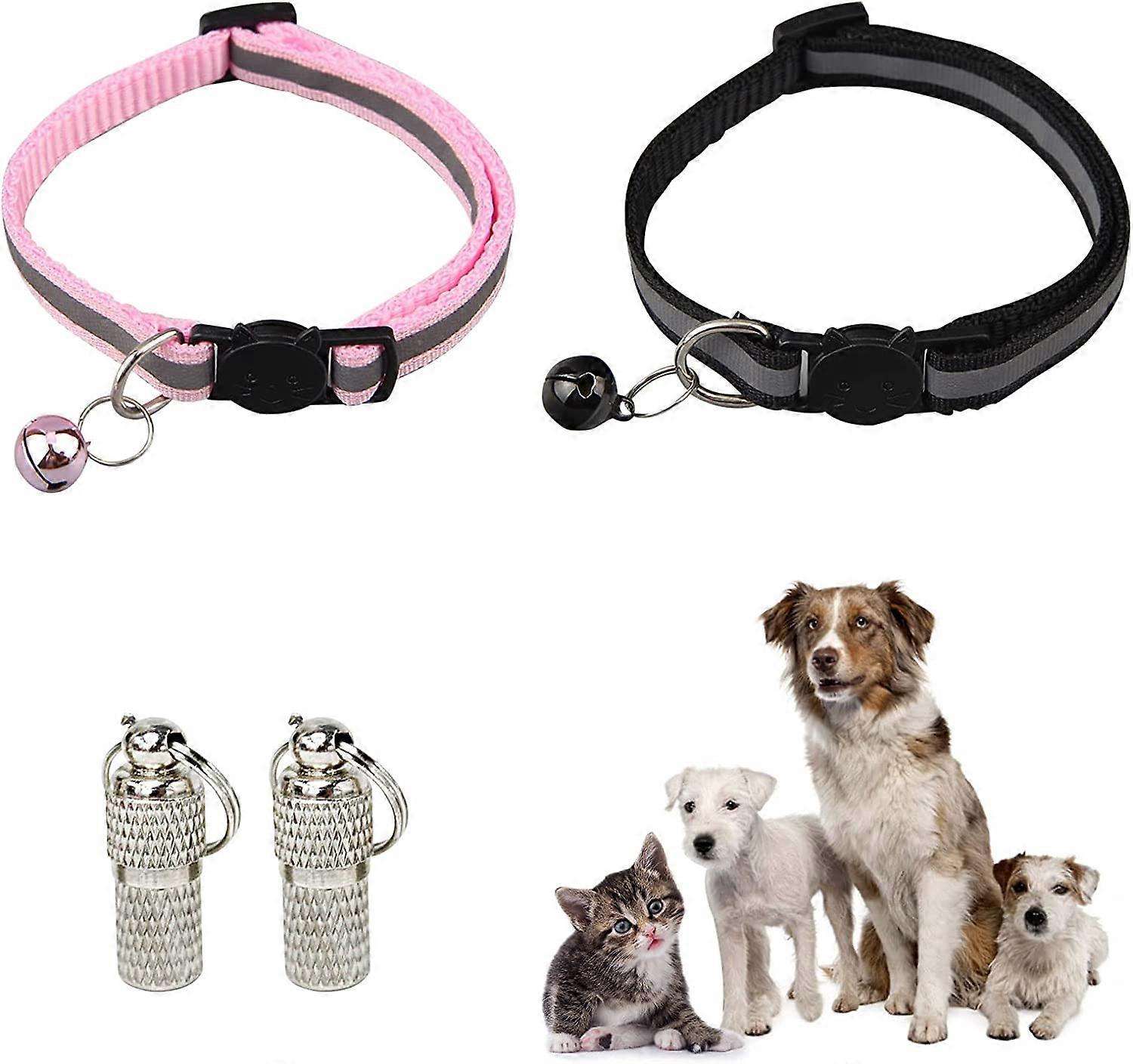 Reflective Cat Collar with Bell,Cat Collars Quick Release,Reflective Cat Collars Quick Release