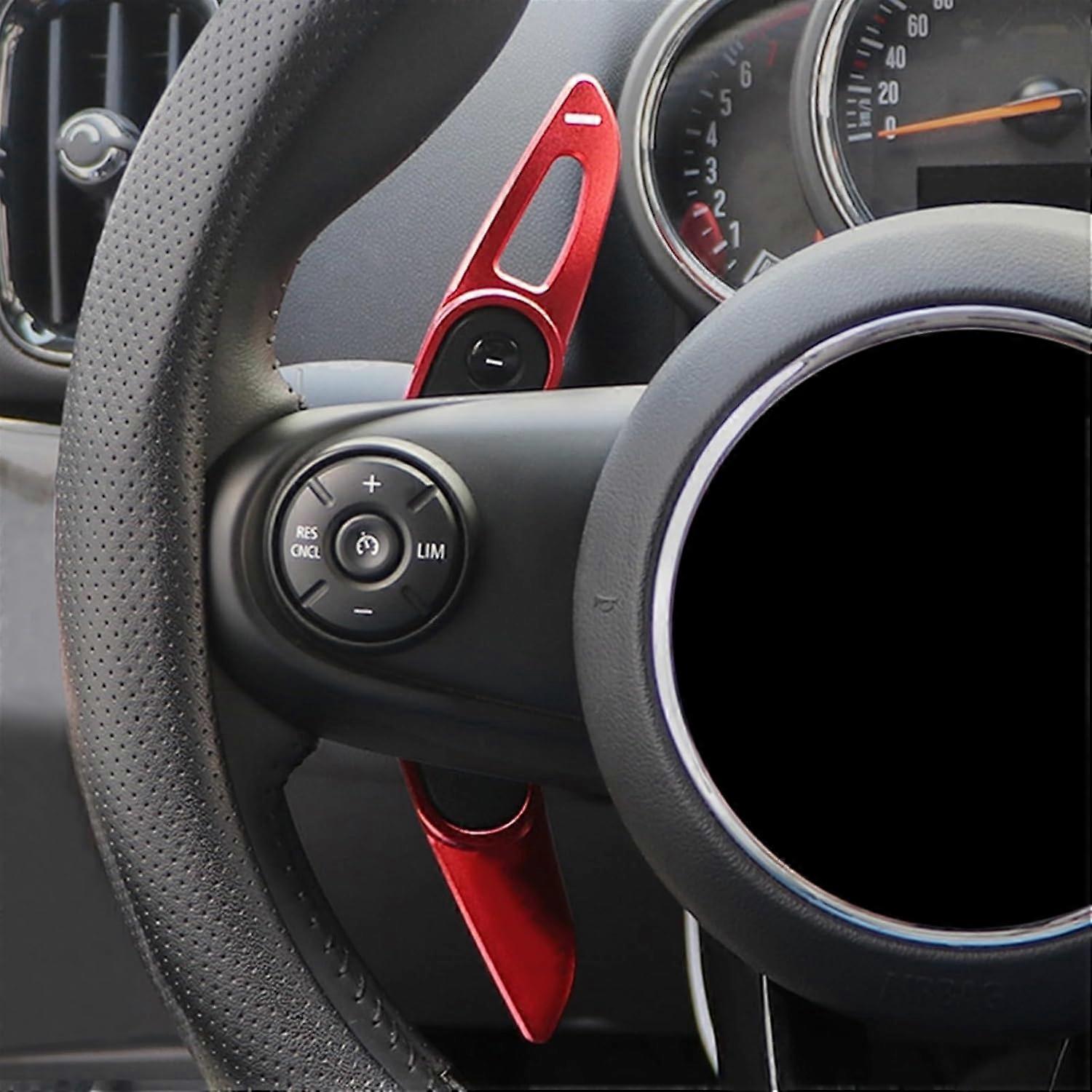 Paddle Shift Extensions Compatible with MINI for Cooper S for CLUBMAN for COUNTRYMAN Car Steering Wheel Paddle Shifter Extension Replace Paddles Styli