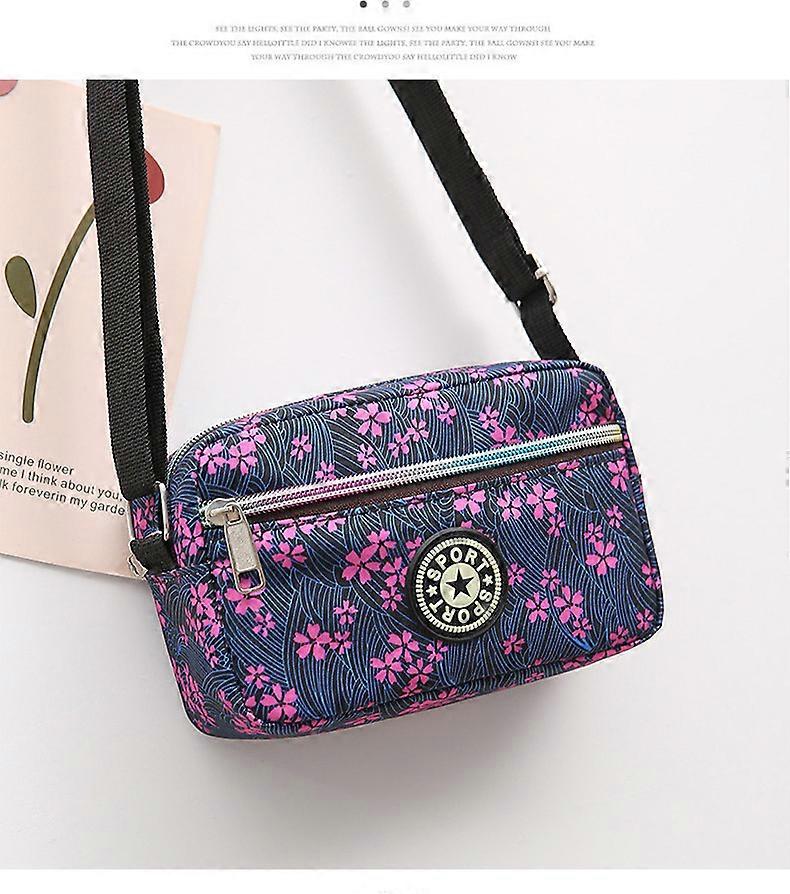 Oxford Cloth Borsa a tracolla da donna Borsa a tracolla in tessuto Casual Zaino Messenger Nylon Canvas Bag Tracolla Borsa madre di mezza età