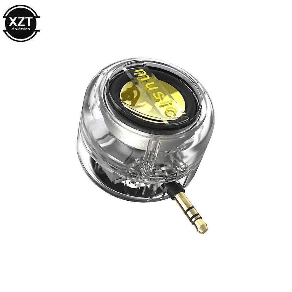 Portable Mini Speaker Universal 3.5mm Plug in Jack Mini Sound Box  Mobile Phone Speaker Amplifier External Wired Speakers