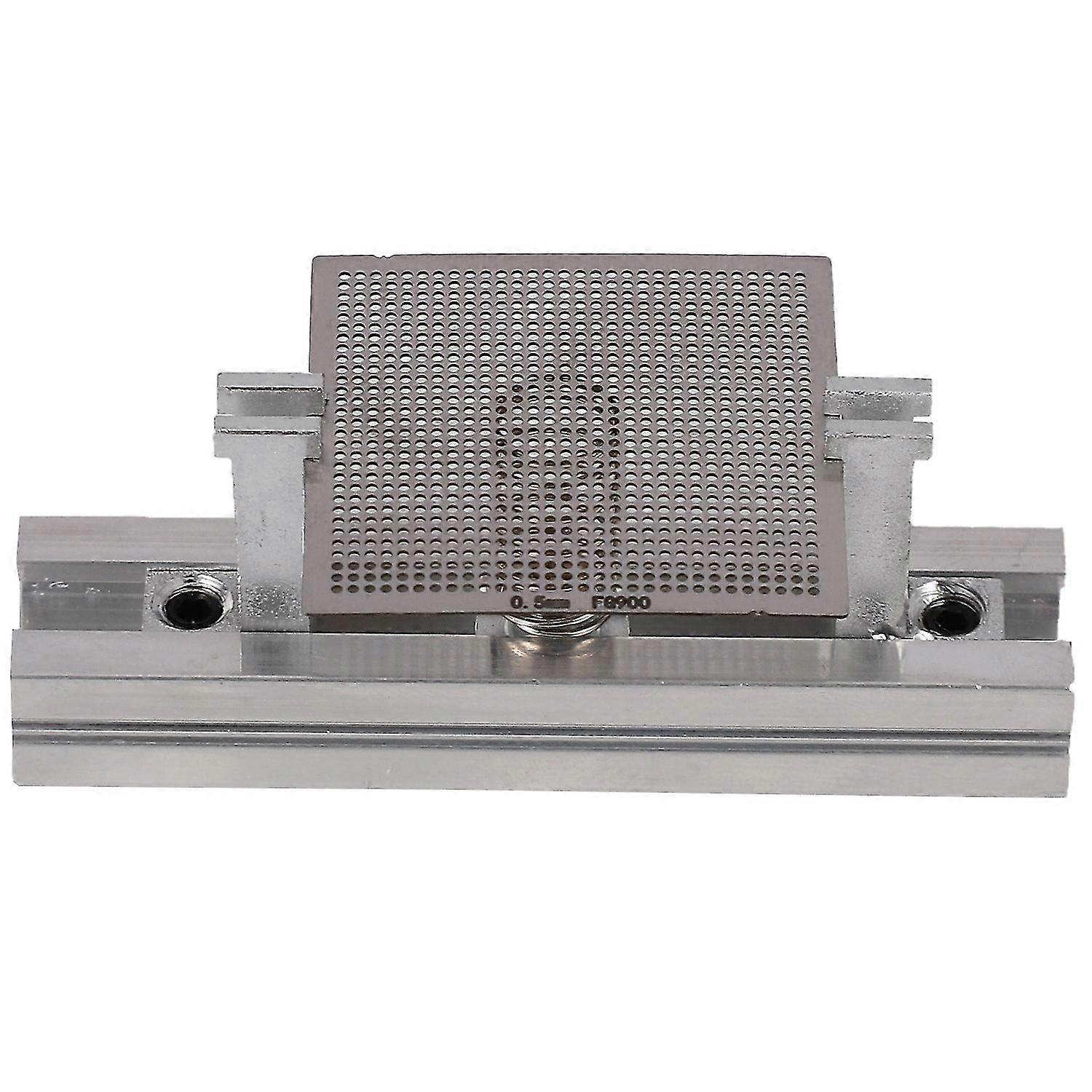 Universal Direct Heating Bga Stencils Templates + Fixture Tin Solder Ball Soldering Tools For Lapto