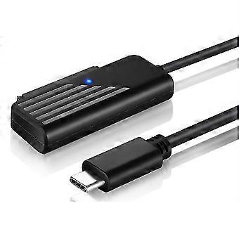 Sata a tipo C adaptador Cable SATA 5gbps transmisión de datos de alta velocidad para disco duro hdd de 2,5 pulgadas sa