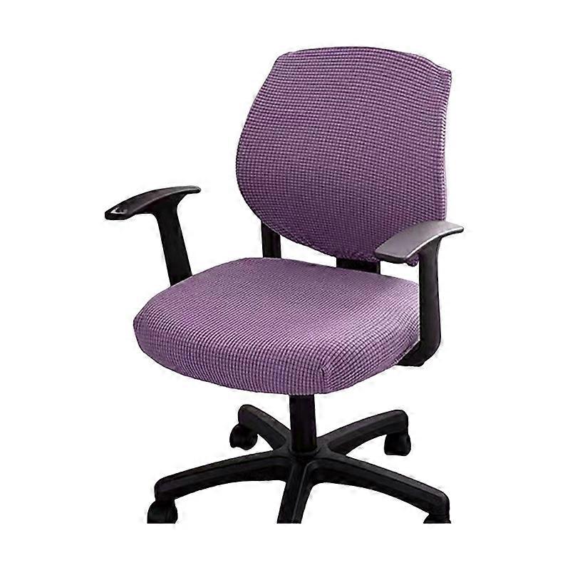 Chair Cover Stretchable Dust-proof Breathable Back Seat Office Split Computer Chair Cover for Work JIKAIX