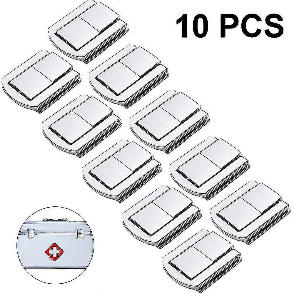 10pcs Antique Latch Hasps Decorative Vintage Locks With Screws