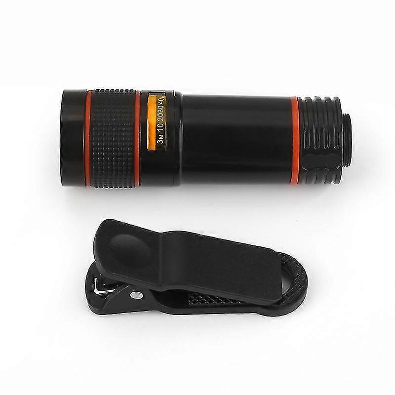 Telescope Camera Lens Hd 12x Optical Telescope Camera Lens For Mobile Phone(1pc, Black)