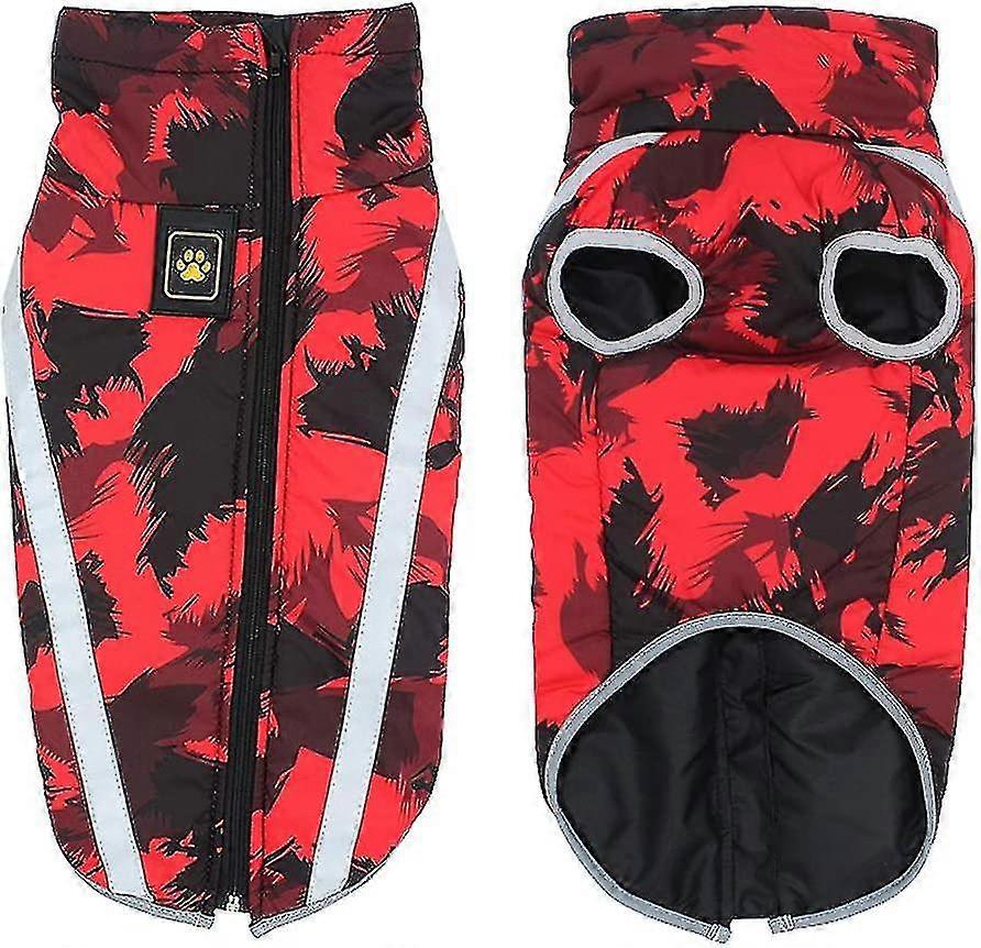 Pet Cat Coat, Warm Winter Dog Jumpers Small Medium Large Dog Jackets Vest Windproof Snowsuit Dog Clothes