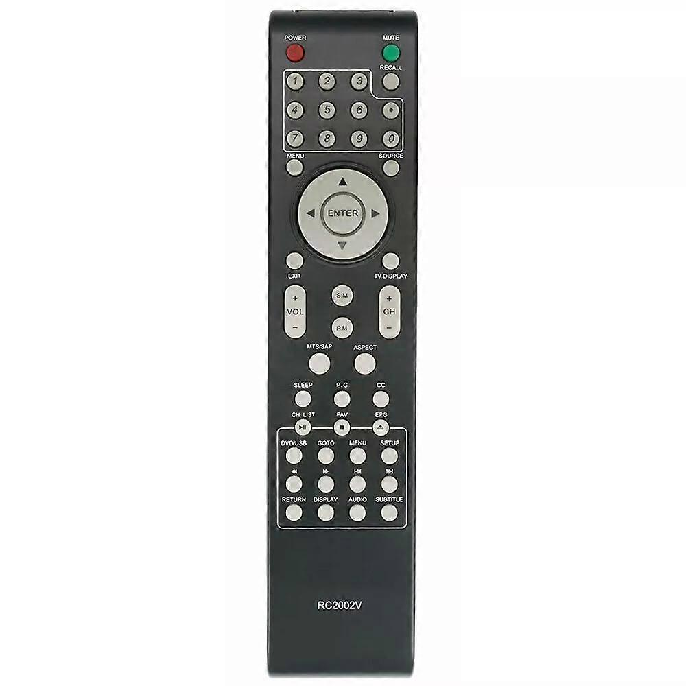 New Replace RC2002V For Viore TV Remote Control LCD19VH56 LCD26VH56M LCD22VH56