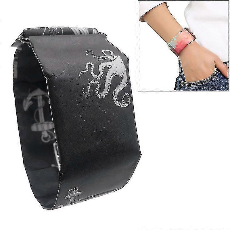 Rudder Pattern, Creative And Fashionable Waterproof Paper Watch For Men And Women, Smart Paper Electronic Watch
