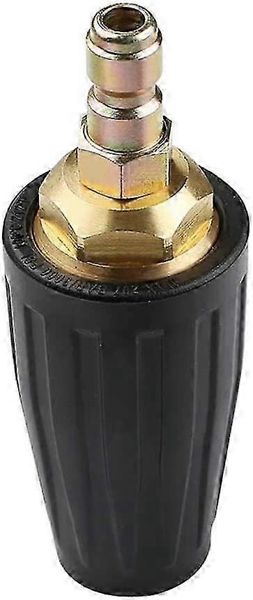 Rotating Turbo Nozzle, Rotating Turbo Nozzle Spray Nozzle for Pressure Washer 1/4 3000PSI Quick Connect, Jet Cleaning Nozzle Pressure Washer Nozzle Ac