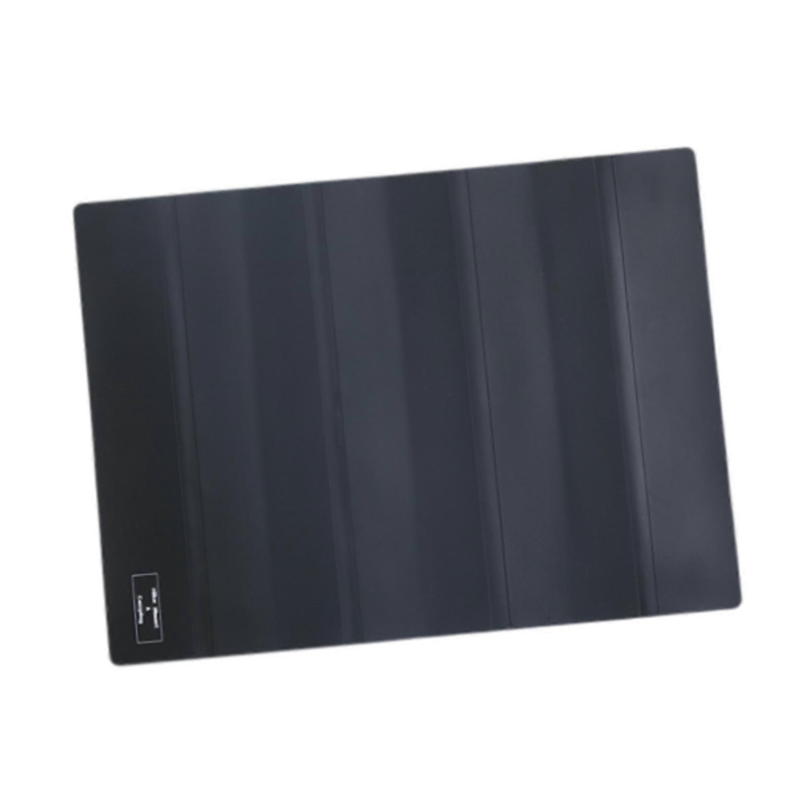 Camping Table Mat Πτυσσόμενο Επιτραπέζιο Μαξιλάρι για Κουζίνα Island Τραπεζαρία Μπάρμπεκιου μαύρο