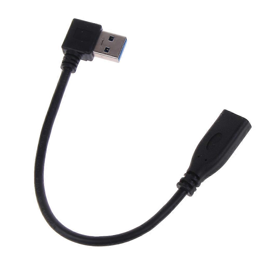  5Gbps Usb3.0 To Type-C Bus Usb3.1 To Usb-A Elbow Data Charging Converter Cable