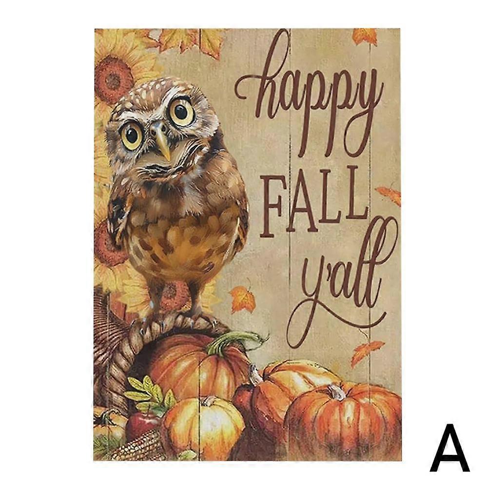 Autumn Happy Thanksgiving Banner Thanksgiving Party Maple Leves Backdrop Decor