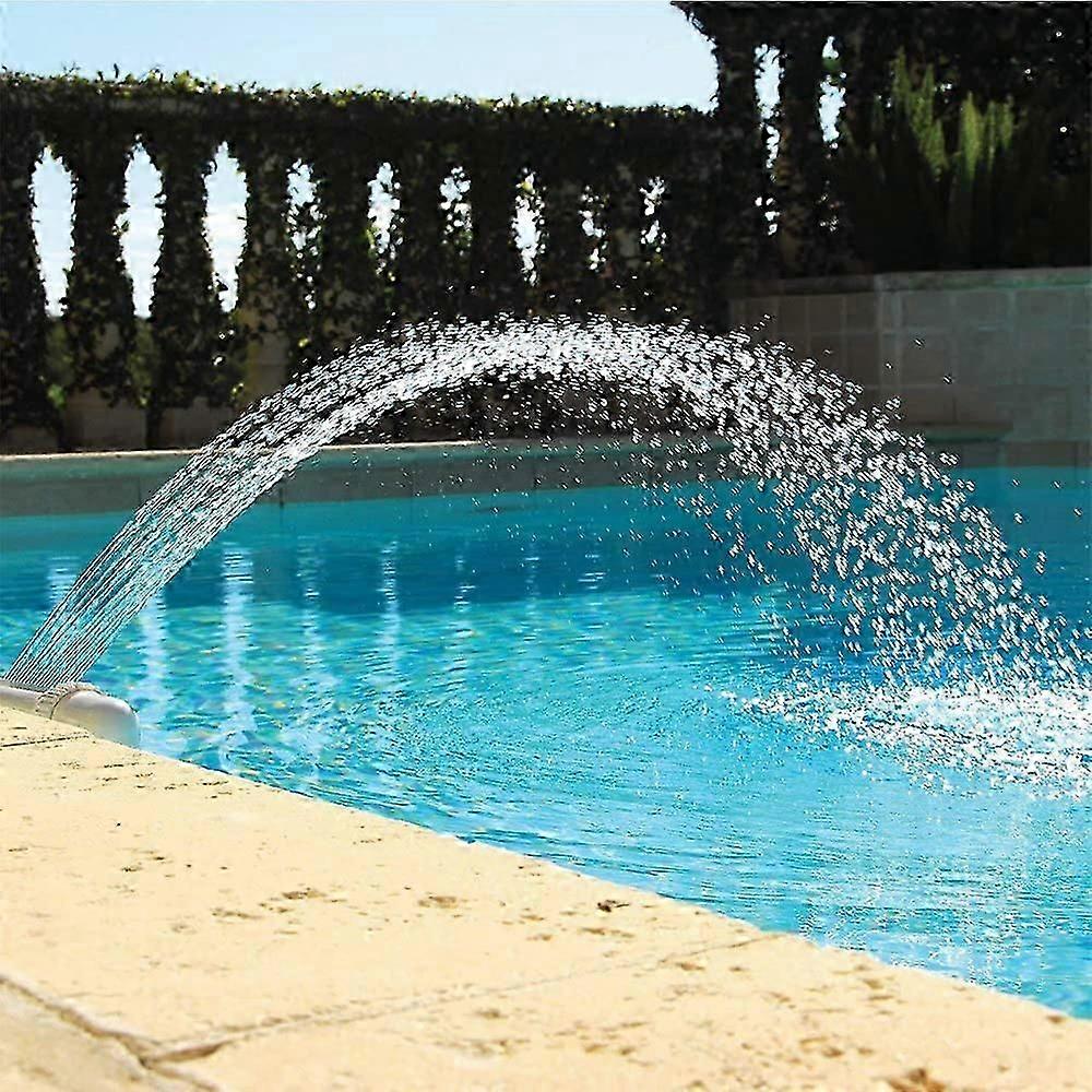 Waterfall Pool Fountain, Above Ground Pool Waterfall, Outdoor Pool Accessory, Pool Accessory Adjustable Basin Fountain Faucet Pool Water Fountain