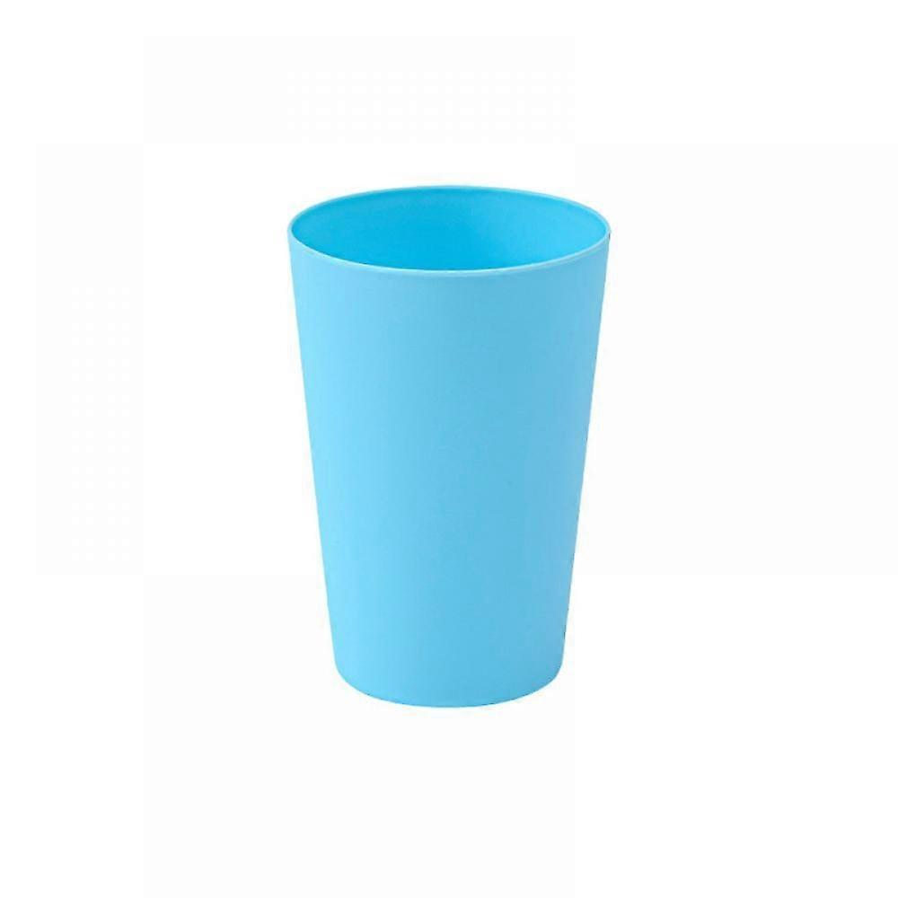 Colorful Non-Disposable Dinner Drink Cup No Lid Horn Stackable Plastic Cup Toothbrush Cup