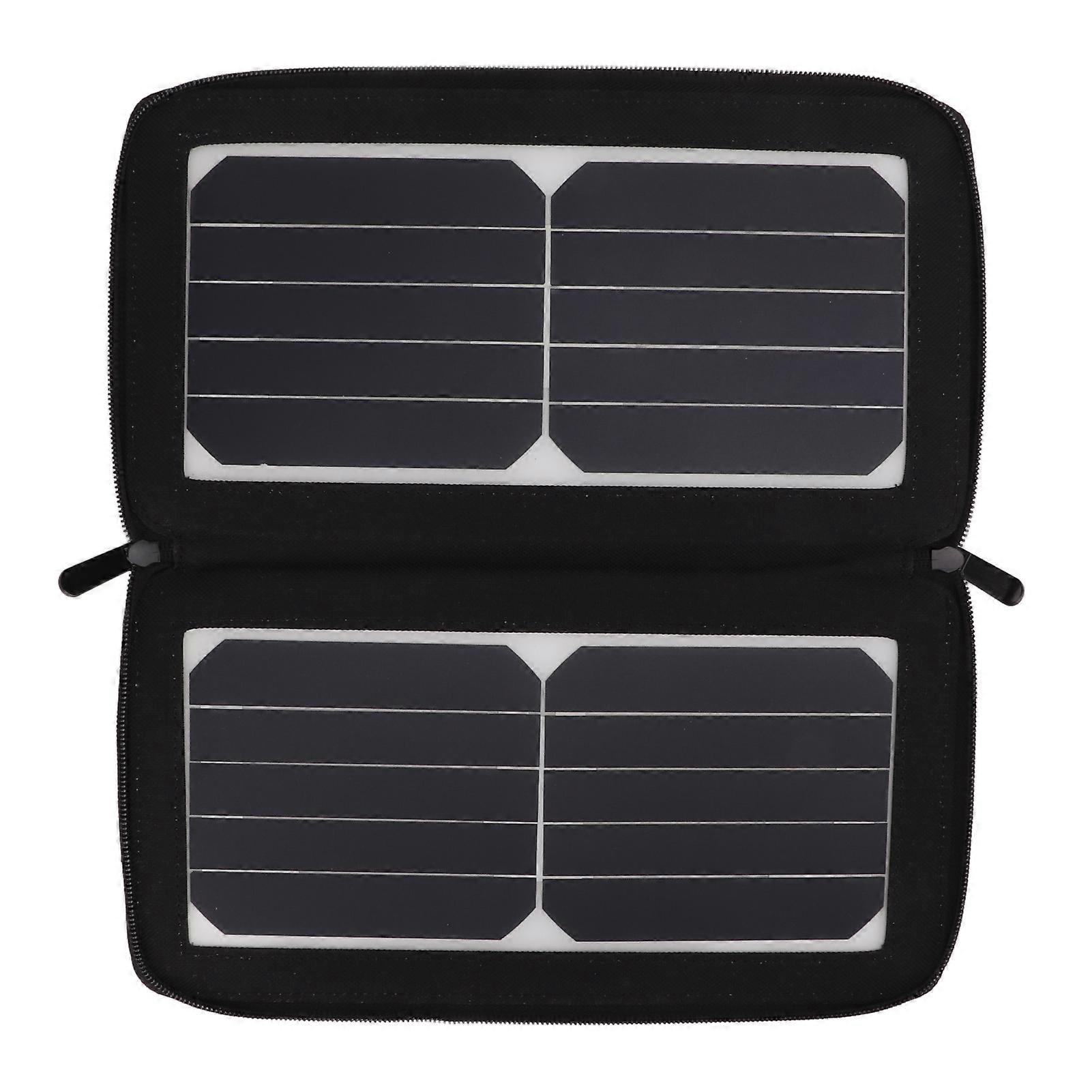 Portable Solar Panel 16W 5V High Conversion Efficiency Good Flexibility Outdoor Solar Cell Panel For Cell Phone Light