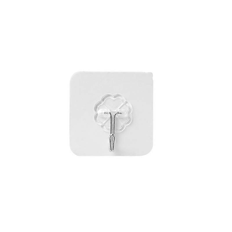 Pasted Hook Non-perforating Non-trace Viscose Transparent Kitchen Wall Hook Pasted Wall