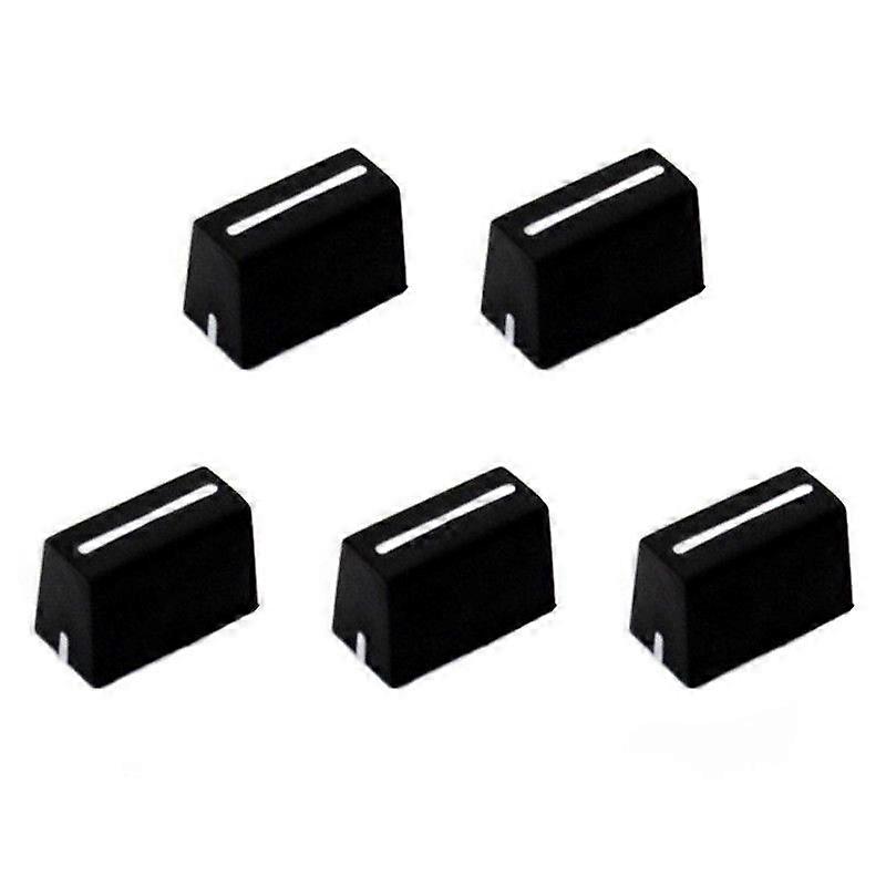 5pcs Universal Fader Knobs Fader Cap Straight Slide Potentiometer Cap for DJ Controller Mixers Console ,,XDJ